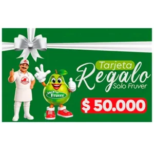 Tarjeta regalo Solo Fruver