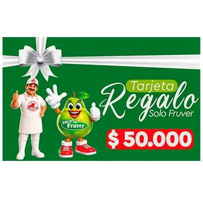 Tarjeta regalo Solo Fruver