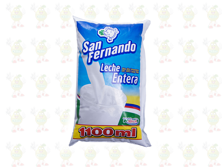 Leche San Fernando X 1100 ml Solofruver Frutas y verduras
