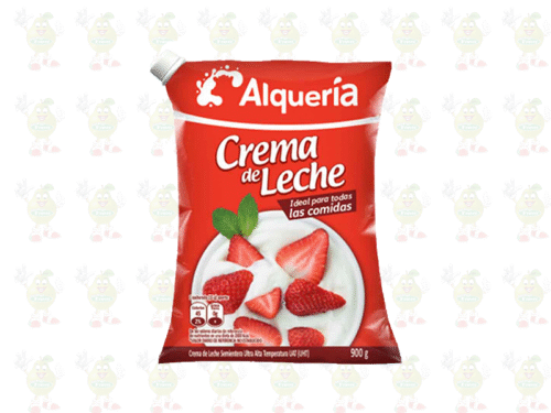 crema de leche alquería solofruver