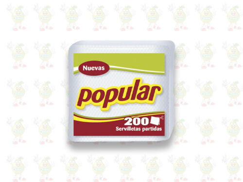 Servilleta Popular X 200und (Solo Cali)