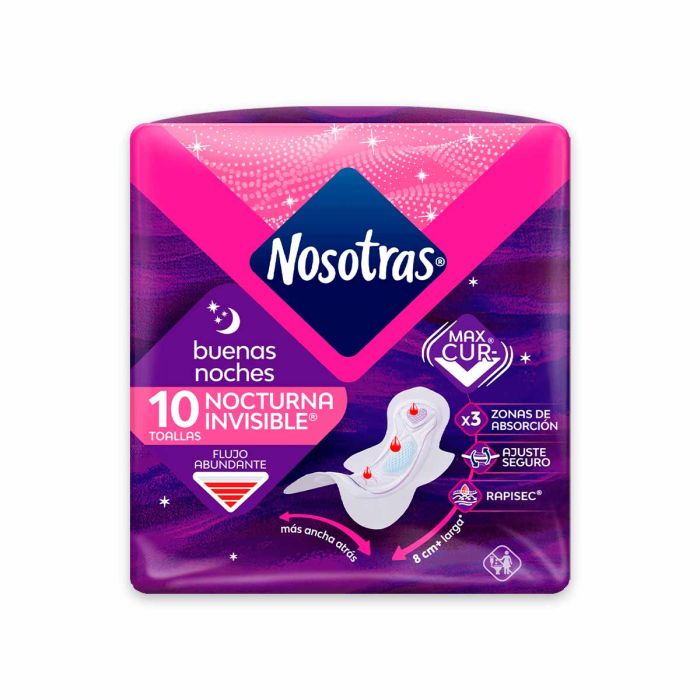 Toallas higiénicas nocturnas