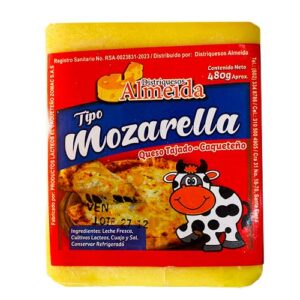 queso mozarrella tajado