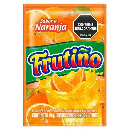 frutiño sabor a naranja