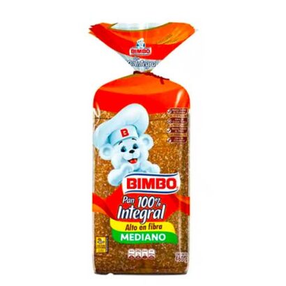 Pan Bimbo 100% Integral 460 g