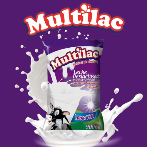 La leche Multilac deslactosada