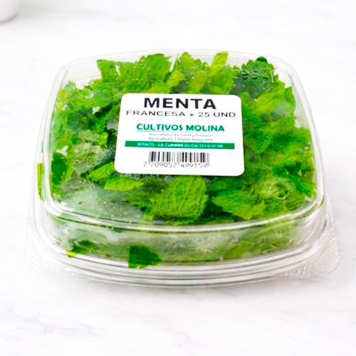 menta francesa x 25 unidades